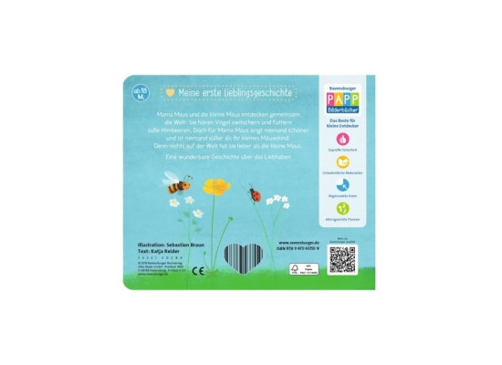 Pappbilderbuch Meine erste Lieblingsgeschichte: Ich hab dich lieb, kle