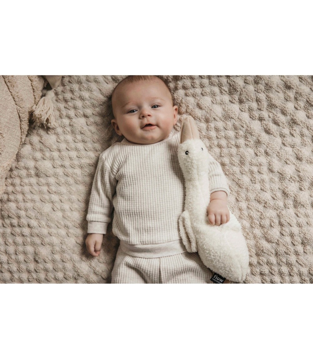 Herzschlag-Kuscheltier Ente Liva 35cm