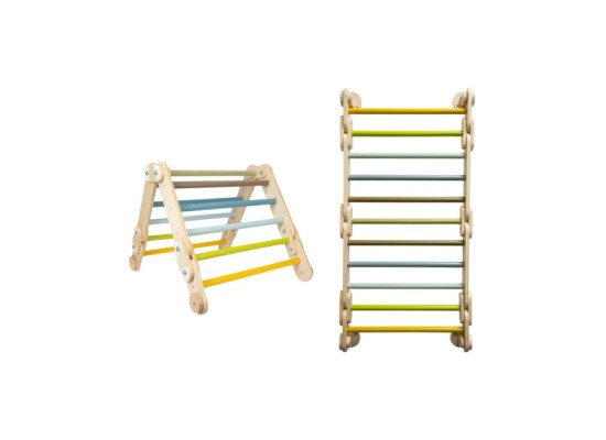 Kletterdreieck-Sprossenwand 2in1 Adventure