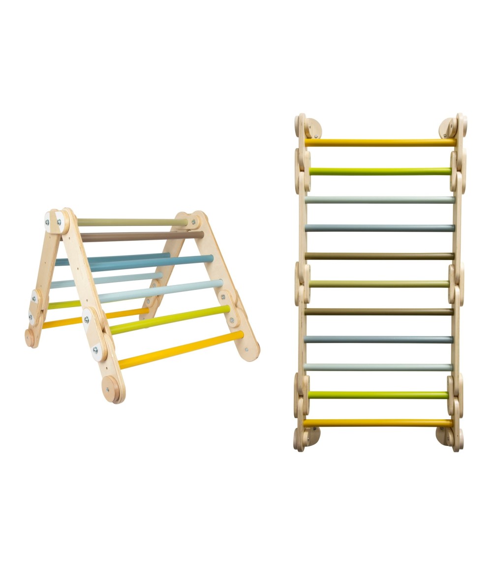 Kletterdreieck-Sprossenwand 2in1 Adventure