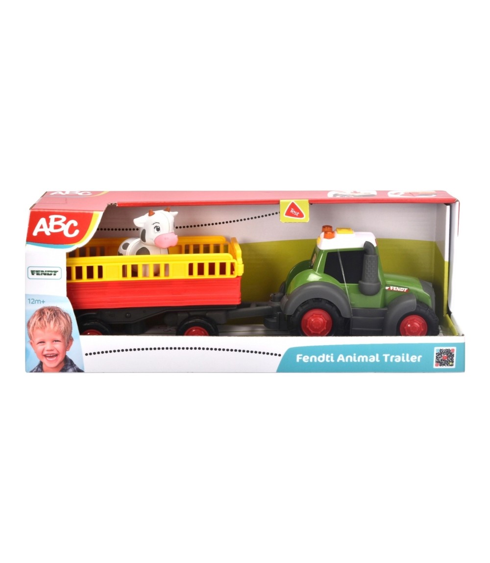 Traktor ABC Fendti Animal Trailer