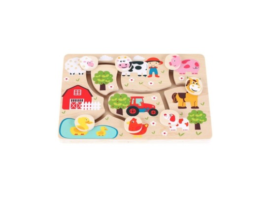 Motorikspiel Tiere auf Bauernhof