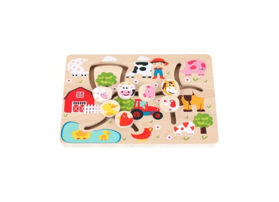 Motorikspiel Tiere auf Bauernhof