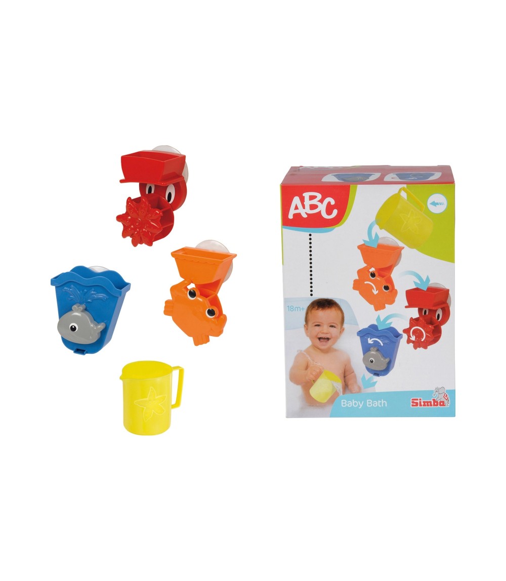 Badespielzeug ABC Badespielset
