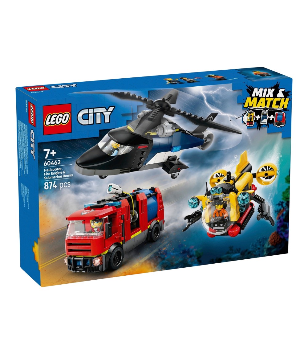 60462 Kombinationsset mit Hubschrauber