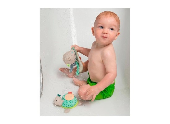 Bade-Schwamm Schildkröte Meereskinder