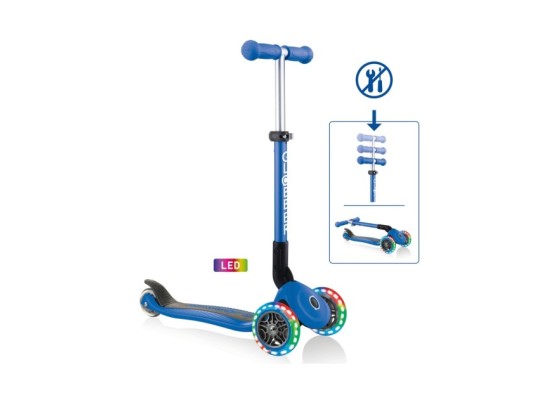 Scooter Junior mit Leuchtrollen