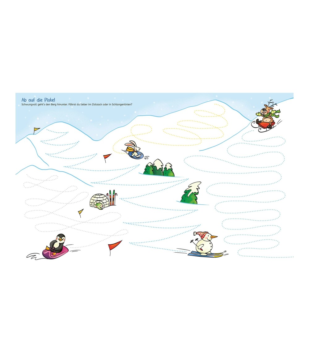 Kunterbunte Schwungübungen