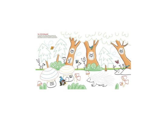 Kunterbunte Schwungübungen