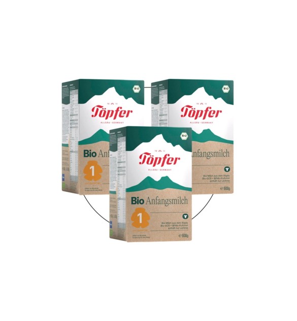 Bundle 3er Pack Bio Anfangsmilch 1  600 g