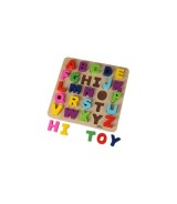 27-tlg. Holzpuzzle ABC Buchstaben