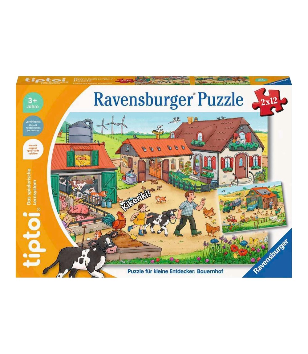 Puzzle für kleine Entdecker - Bauernhof