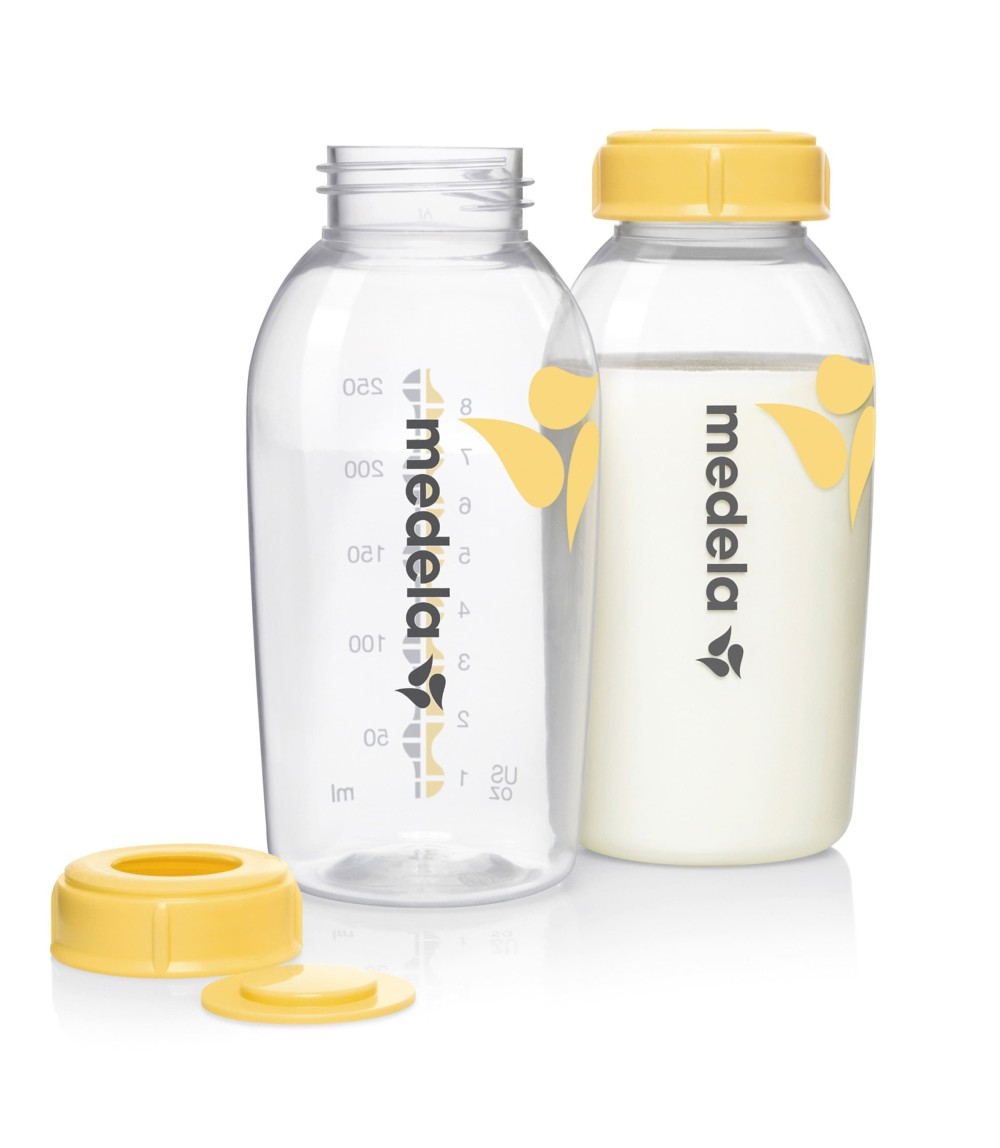 2er-Pack Babyflaschen für Muttermilch