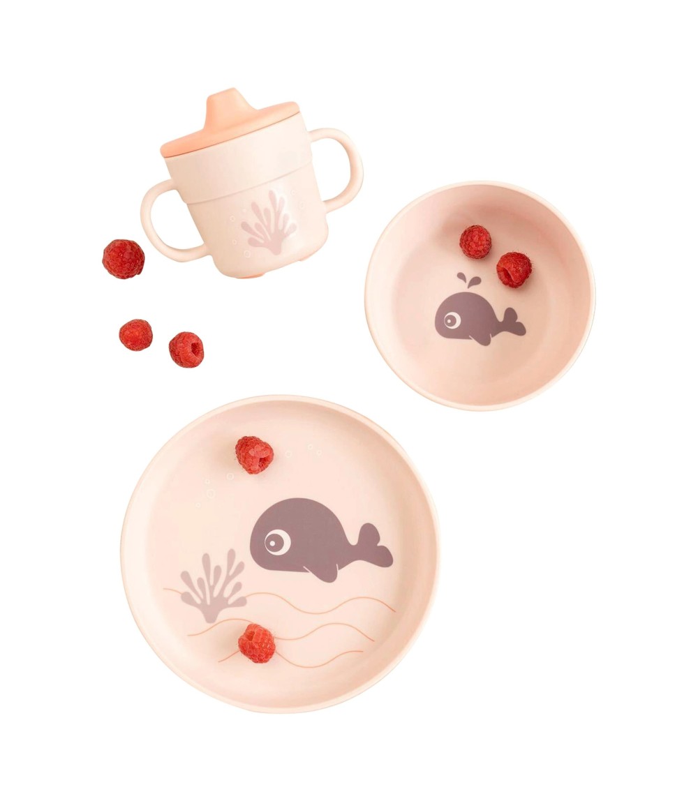 3-tlg. Foodie Geschirr-Set