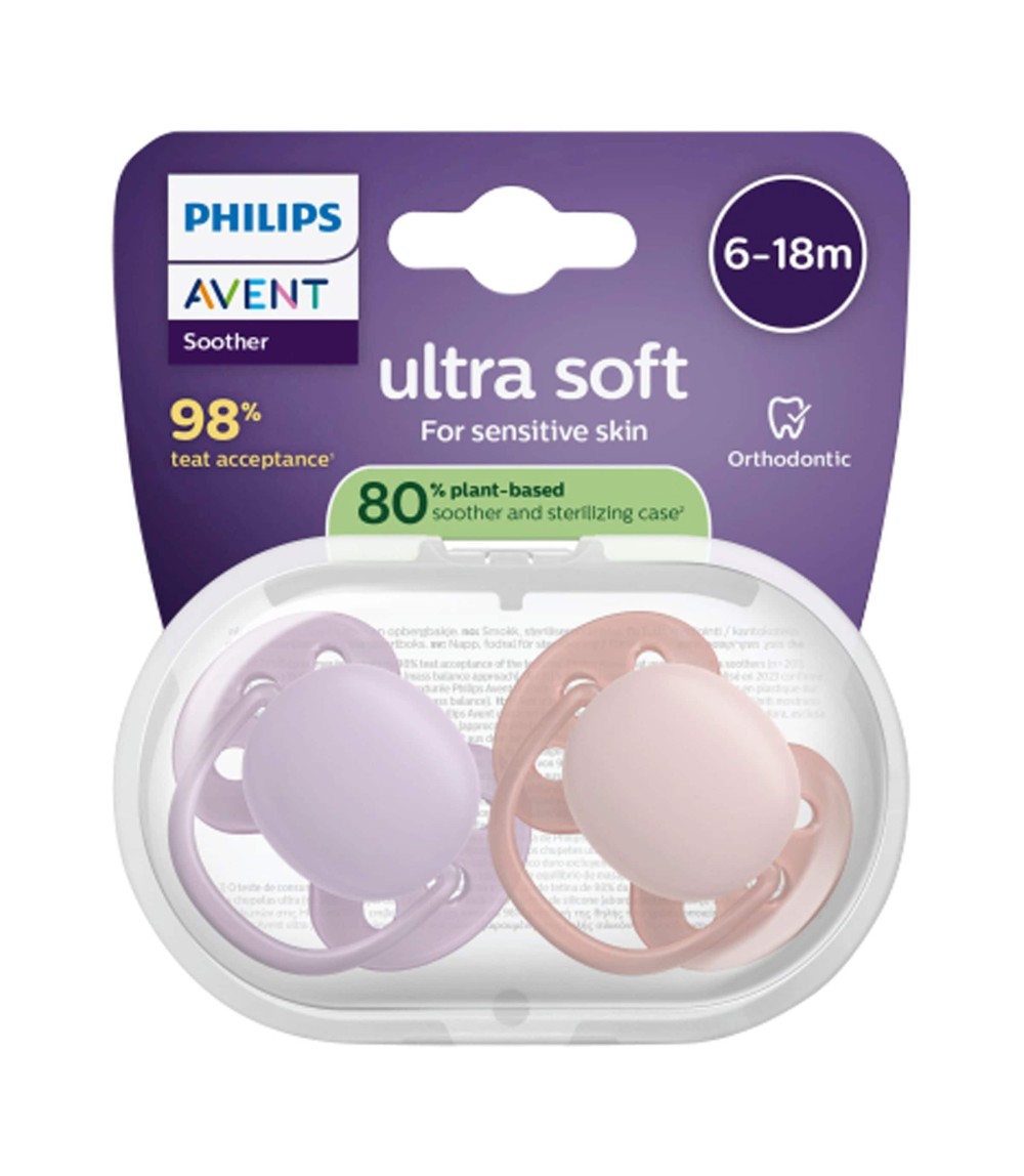 2er-Pack Schnuller ultra soft