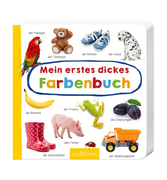 Pappbilderbuch Mein erstes dickes Farbenbuch