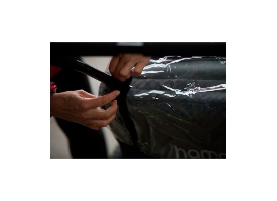 Regenschutz für Fahrradanhänger Outback One