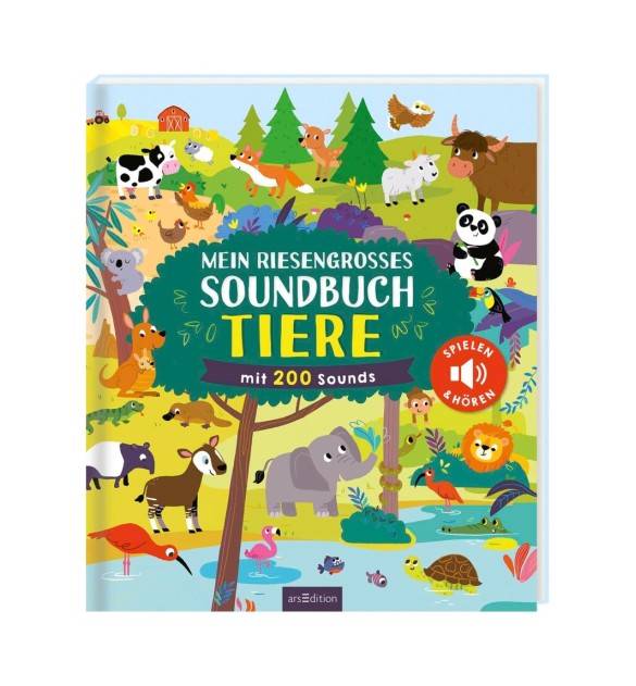 Mein riesengroßes Soundbuch - Tiere