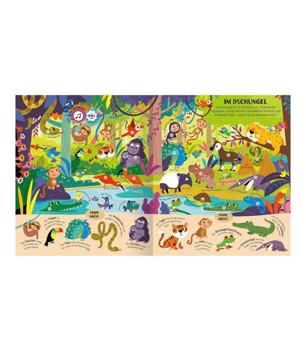 Mein riesengroßes Soundbuch - Tiere