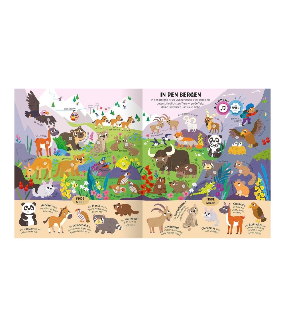 Mein riesengroßes Soundbuch - Tiere