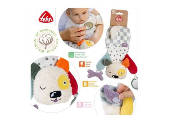 Hängespielzeug Activity Hund fehnNATUR 26cm