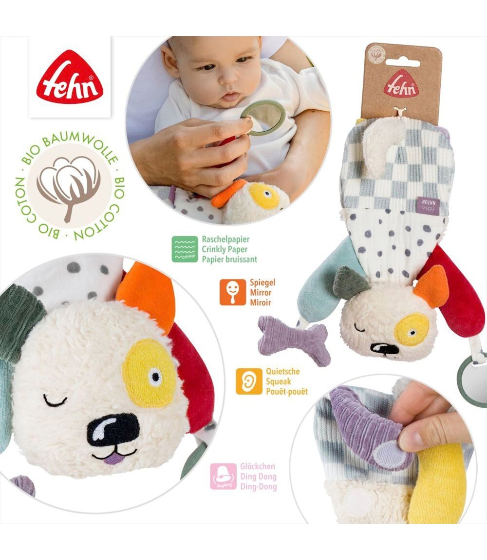 Hängespielzeug Activity Hund fehnNATUR 26cm