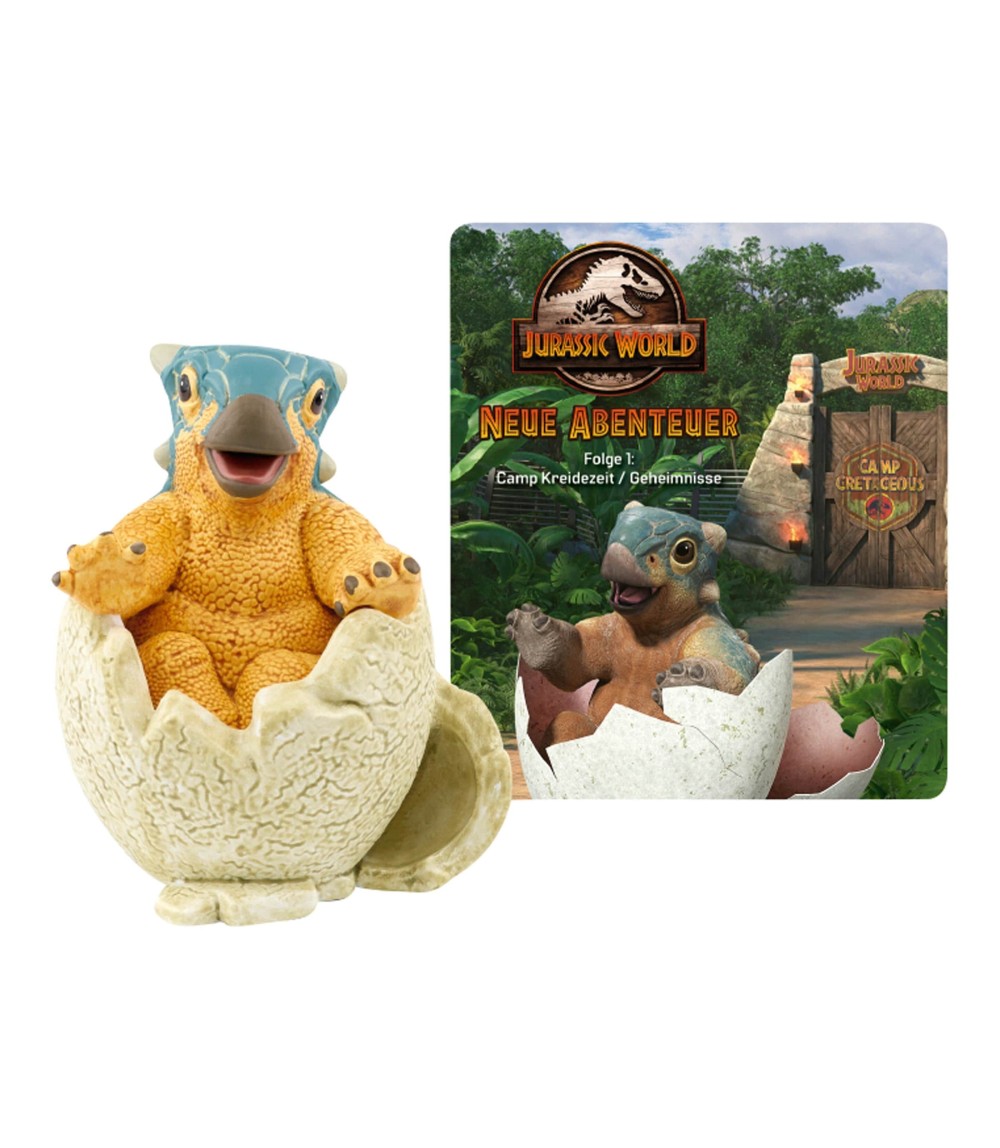 Tonie Hörfigur Jurassic World - Neue Abenteuer Folge 1: Camp Kreidezeit / Geheimnisse