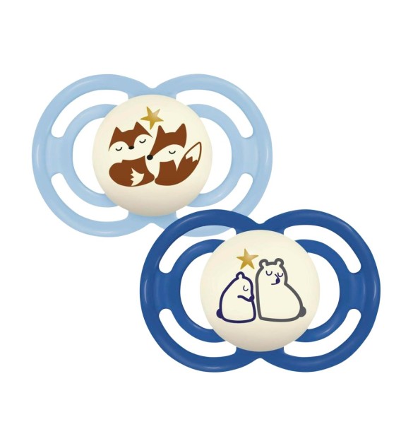 2er-Pack Schnuller Perfect Night Silikon