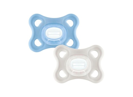 2er-Pack Schnuller Comfort Silikon 3-12M