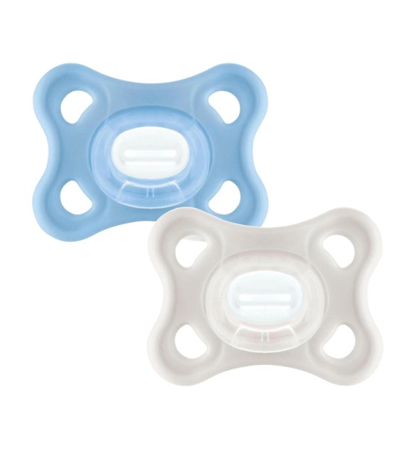 2er-Pack Schnuller Comfort Silikon 3-12M