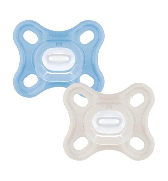2er-Pack Schnuller Comfort Silikon 0-3M