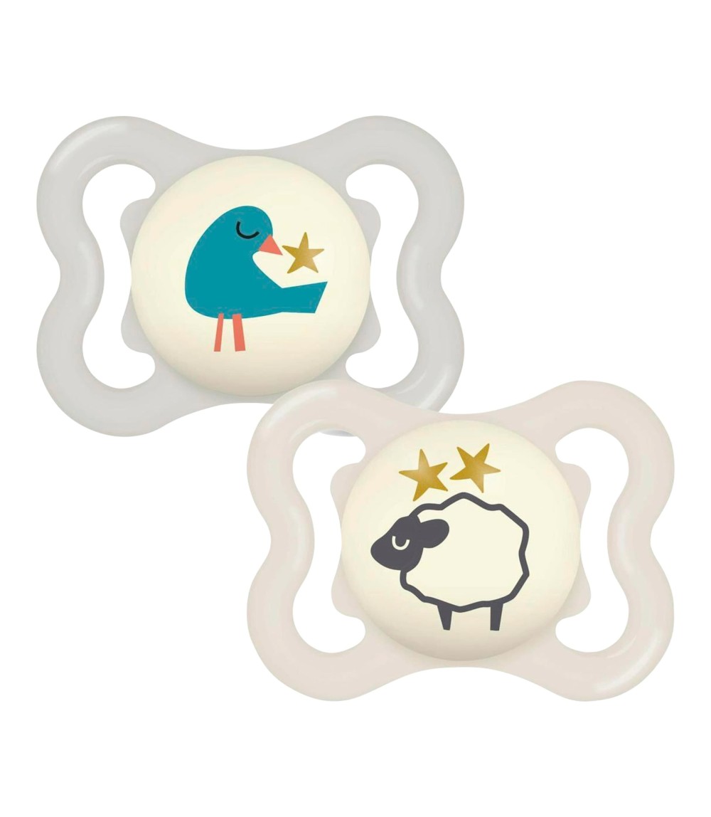 2er-Pack Schnuller Supreme Night Silikon