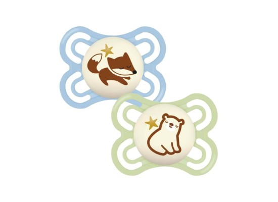 2er-Pack Schnuller Perfect Night Silikon