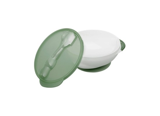 Breischale mit Saugfuß und Wärmesensorlöffel