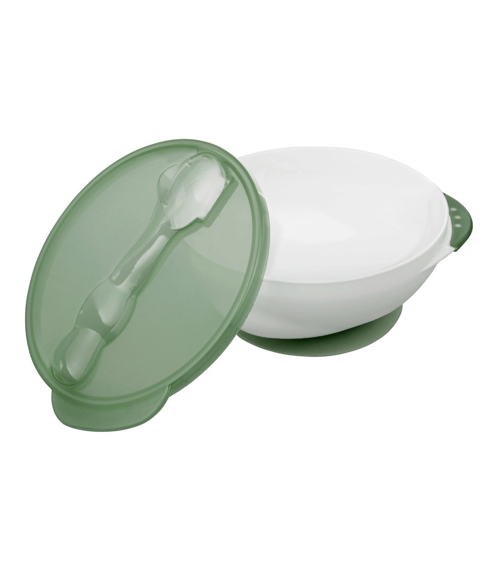 Breischale mit Saugfuß und Wärmesensorlöffel