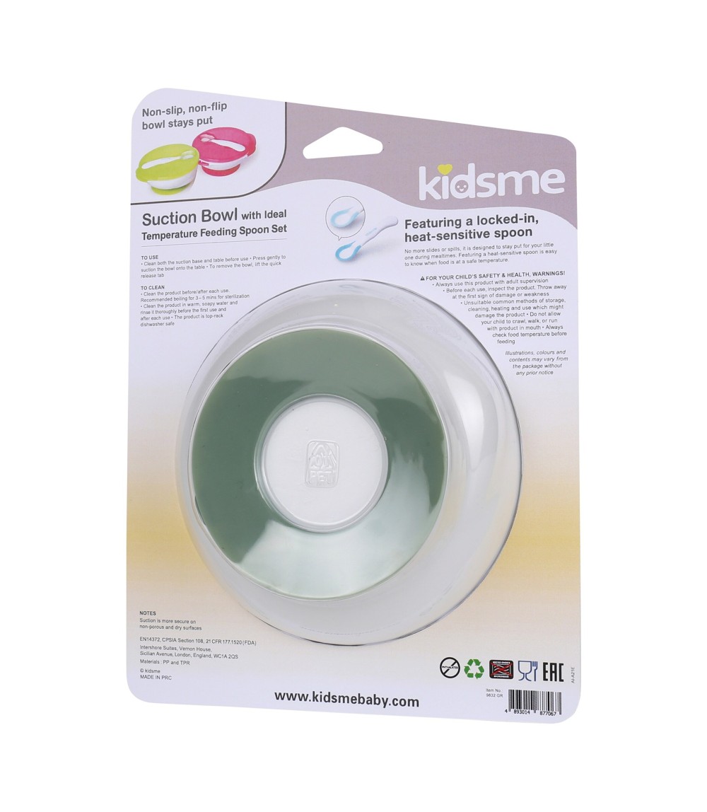 Breischale mit Saugfuß und Wärmesensorlöffel