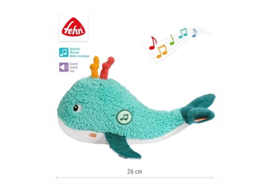 Einschlafhilfe Wal 25cm