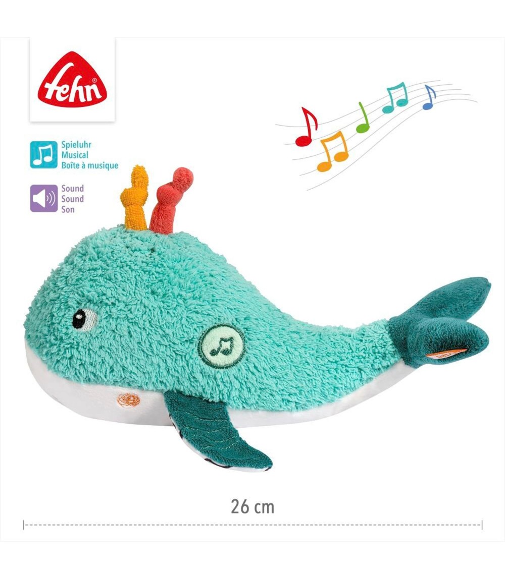 Einschlafhilfe Wal 25cm