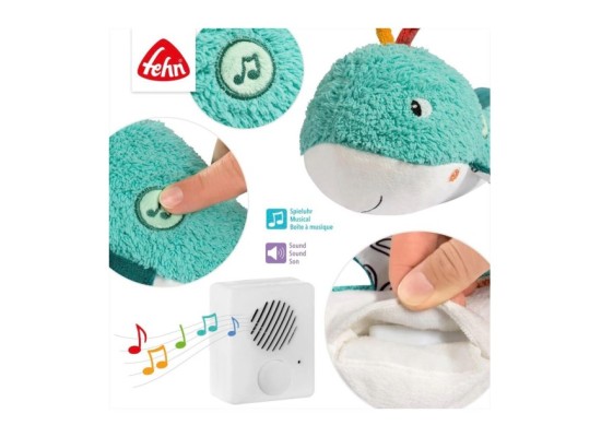 Einschlafhilfe Wal 25cm