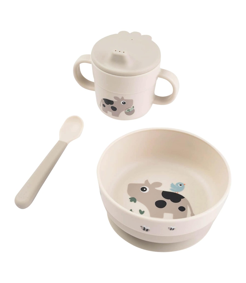 3-tlg. Foodie Geschirr-Set