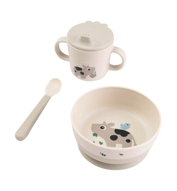 3-tlg. Foodie Geschirr-Set