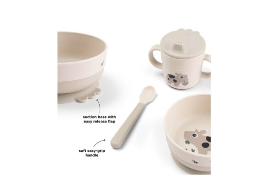 3-tlg. Foodie Geschirr-Set