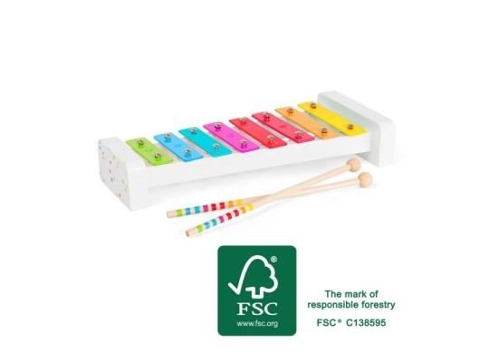 Xylophon Sound aus Holz