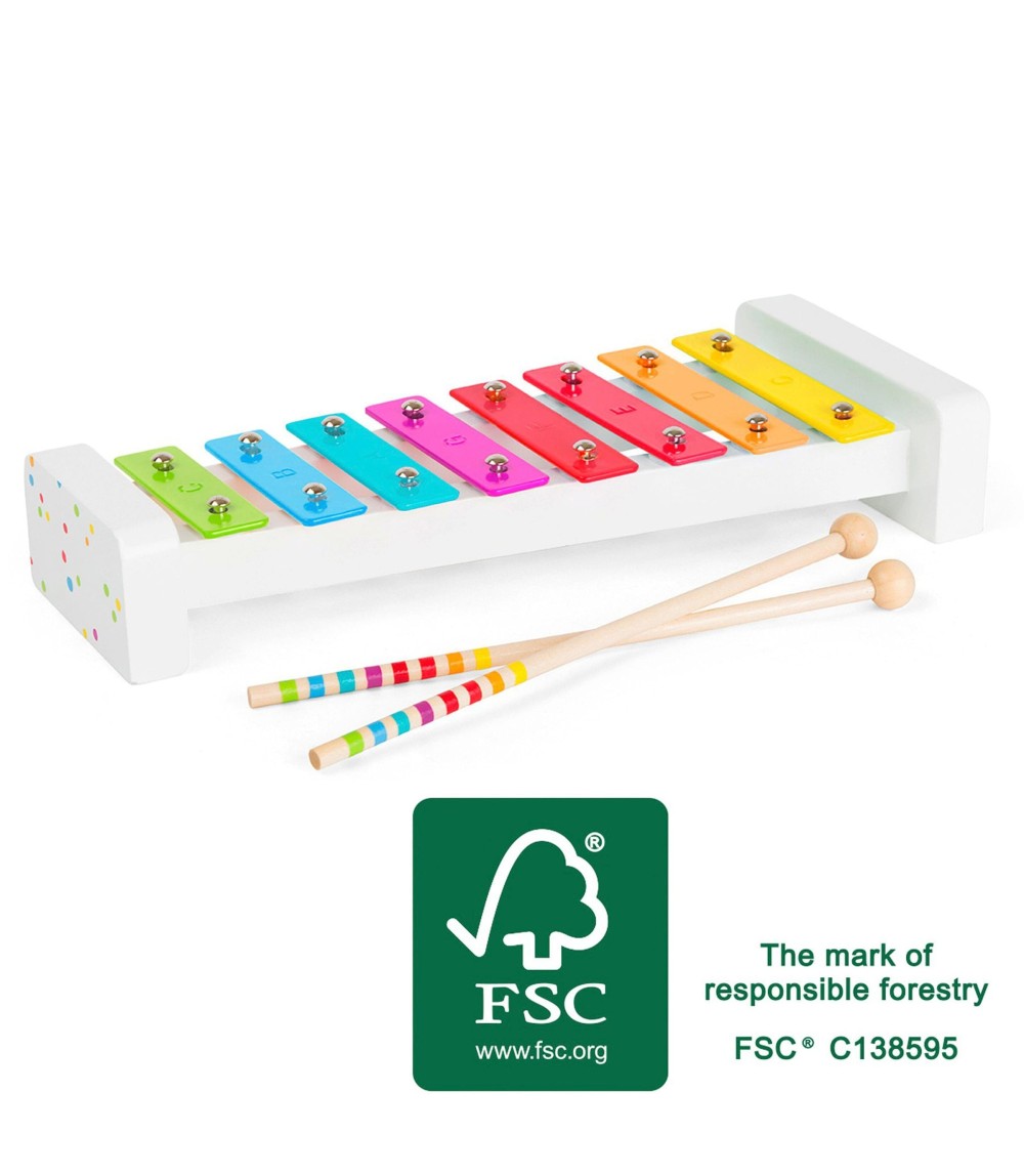 Xylophon Sound aus Holz