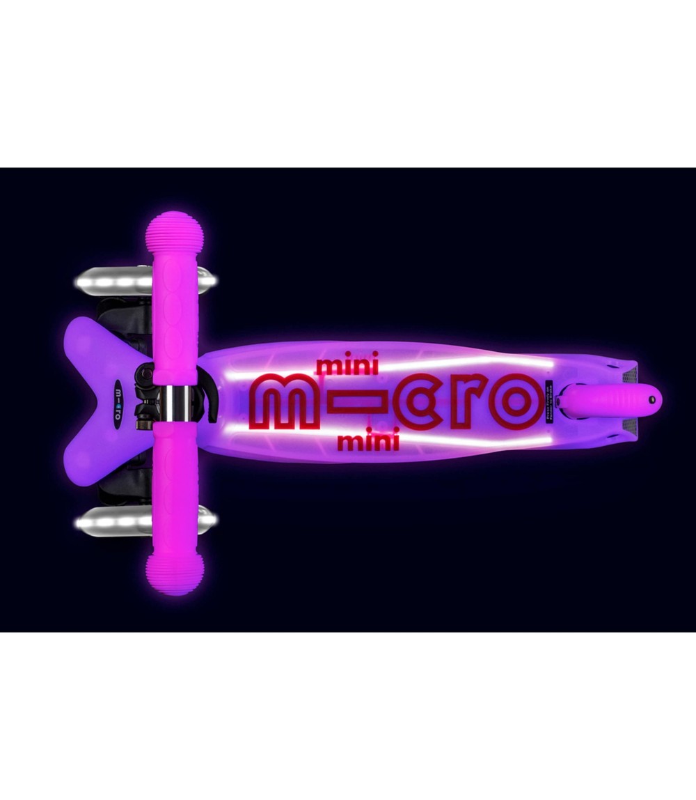 Scooter mini micro deluxe glow LED plus