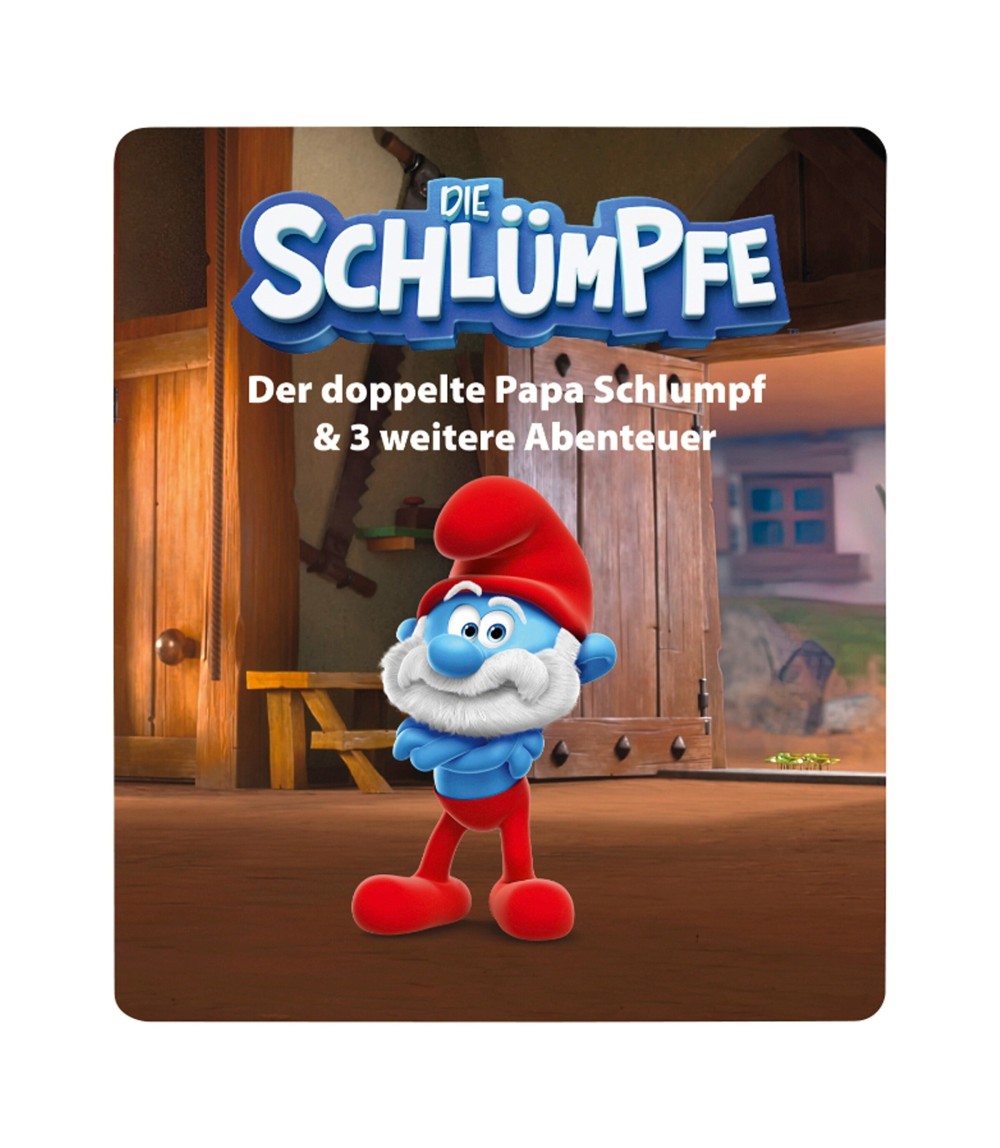Tonie Hörfigur Die Schlümpfe - Der doppelte Papa Schlumpf & 3 weitere
