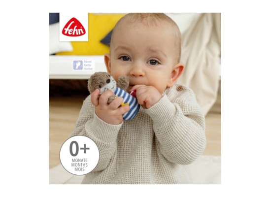 Mini-Rassel Otter Theo