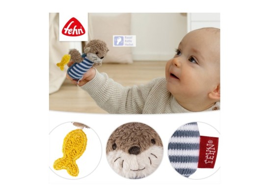 Mini-Rassel Otter Theo