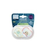 2er-Pack Schnuller ultra air Nighttime