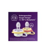 2er-Pack Schnuller ultra air Nighttime, 0-6M
